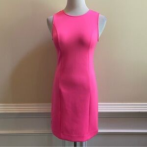 Lilly Pulitzer Raz Berry Pink Mila Sleeveless Shift Dress Size XXS
